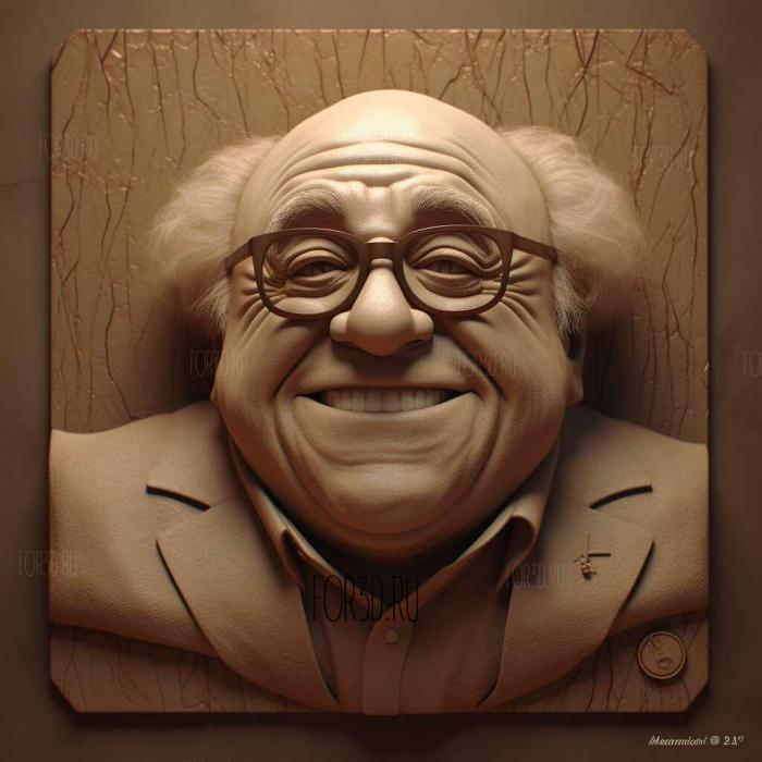 danny devito 4 stl model for CNC